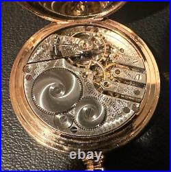 Elgin size 16 Gold filled Hunter Case Pocket watch 1903, excellent condition