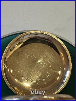 GOOD BALANCE Hampden Molly Stark 3/0s Pocket Watch 7j, 20 Year Gold Plated Case