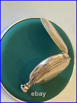 GOOD BALANCE Hampden Molly Stark 3/0s Pocket Watch 7j, 20 Year Gold Plated Case