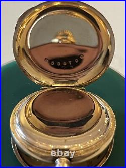 GOOD BALANCE Hampden Molly Stark 3/0s Pocket Watch 7j, 20 Year Gold Plated Case