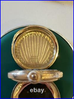 GOOD BALANCE Hampden Molly Stark 3/0s Pocket Watch 7j, 20 Year Gold Plated Case