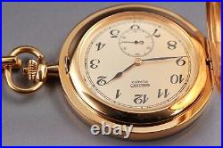 Gift by JAPAN PRIME MINISTER N. MINT in Case SEIKO 7N07-0010 Pocket Watch JAPAN