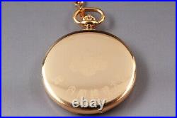 Gift by JAPAN PRIME MINISTER N. MINT in Case SEIKO 7N07-0010 Pocket Watch JAPAN