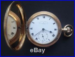 Gold Filled Hunter Cased Quarter Repeater Pocket Watch Thos. Russell Liverpool