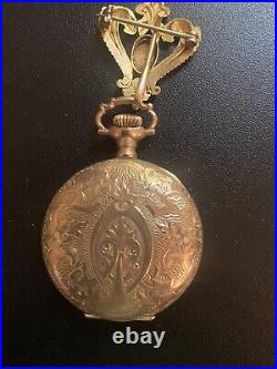 Gold pocket watch case vintage