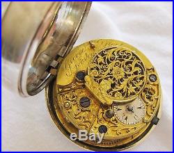 Gorgeous verge Triple case Ottoman Pocket watch George Prior London 1816