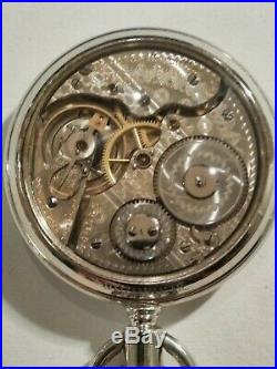 Hamilton 16 size fancy dial high grade 992 adj. 21 jewels Hamilton display case