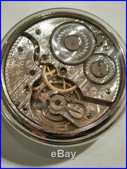 Hamilton 16 size fancy dial high grade 992 adj. 21 jewels Hamilton display case