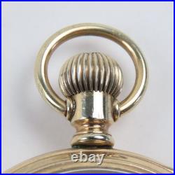 Hamilton 18 Size 23 Jewel Model 946 Railroad Pocket Watch in YGF Display Case