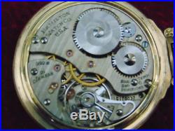 Hamilton 992B 21 Jewel Pocket Watch size 16 Hamilton gold filled case