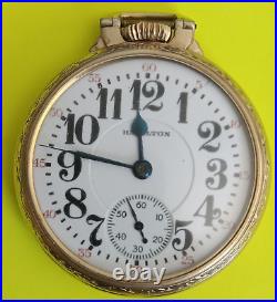 Hamilton 992 Railway Special c1929, 21j Pocket Watch S16, 10kgf Case