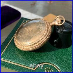Hamilton Grade 934 18S 17J Hunter Case Early Production Ca. 1898 Pocket Watch
