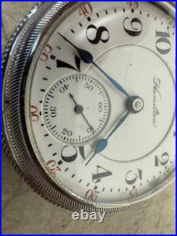 Hamilton Grade 940 18s Open Face Railroad Pocket Watch (Train case)
