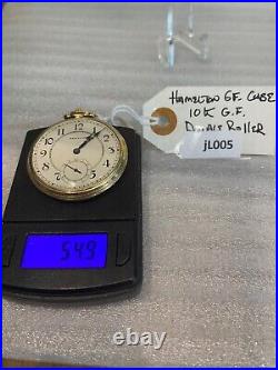 Hamilton Watch & Case, 12's 17-jewel, Good Working Condition JL005