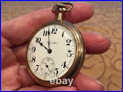Hamilton Watch Co. 17 Jewels Pocket Watch #1044689 Beautiful Case & Face