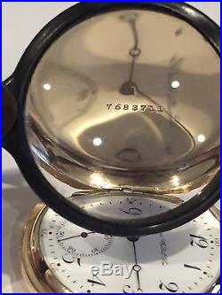 Hamilton Watch Co. Pocket Watch, 17 jewels, Gold Keystone Watch Case