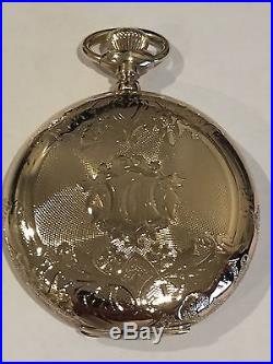 Hamilton Watch Co. Pocket Watch, 17 jewels, Gold Keystone Watch Case
