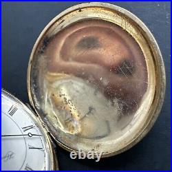 Hampden Pocket Watch 1889 6S 15J Hunting Case Pocket Watch Running