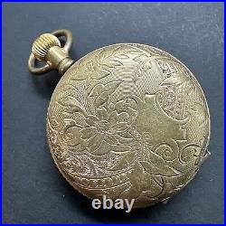 Hampden Pocket Watch 1889 6S 15J Hunting Case Pocket Watch Running