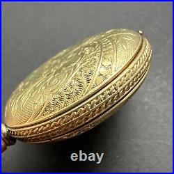 Hampden Pocket Watch 1889 6S 15J Hunting Case Pocket Watch Running