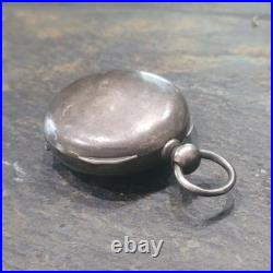 Heavy Keystone Leader Coin. 900 Silver 18s Open Face Pocket Watch Case SB808