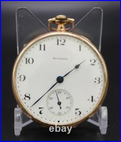 Howard Pocket Watch R. R. Chronometer 17 Jewels Howard Case & Dial A384