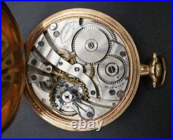Howard Pocket Watch R. R. Chronometer 17 Jewels Howard Case & Dial A384