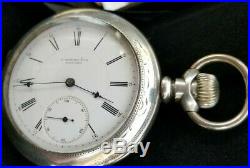 Howard Series IV, 4, N Size 18s OF Coin Case, 15J Pocket Watch, SW & SET. Ca. 1879