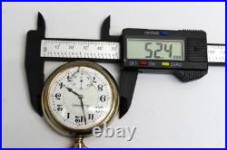 ILLINOIS WATCH CO 17j 53mm LEVER SET RAILROAD 20 YEAR GF CASE POCKET WATCH