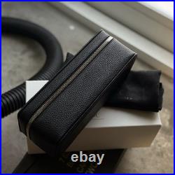 IWC Top Gun Black Leather 3 Watch Roll Travel Storage Case New in Box Rare