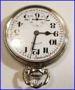 Illinois 16S Bunn Special 21 jewels adjusted montgomery dial Railroad Bunn case