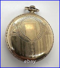 Illinois 16s Ramona 20 Year Gold Filled Double Stock OF Pocket Watch Case Only