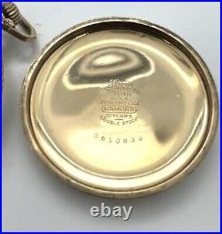 Illinois 16s Ramona 20 Year Gold Filled Double Stock OF Pocket Watch Case Only