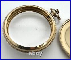 Illinois 16s Ramona 20 Year Gold Filled Double Stock OF Pocket Watch Case Only