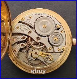 Illinois 17 Jewel Pocket Watch Model 9 Grade 706 Size 16s Dueber Case Working