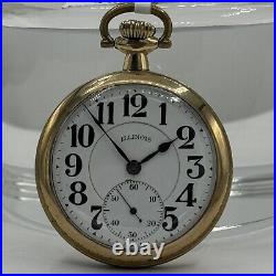 Illinois 21J Bunn Special Pocket Watch Illinois Case