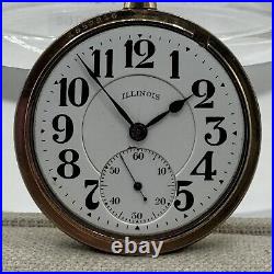 Illinois 21J Bunn Special Pocket Watch Illinois Case