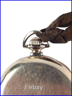 Illinois Autocrat Pocket Watch Gold Filled case Running & Keeps Time See Photos