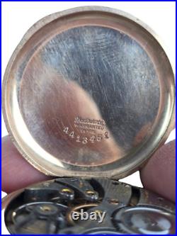 Illinois Autocrat Pocket Watch Gold Filled case Running & Keeps Time See Photos