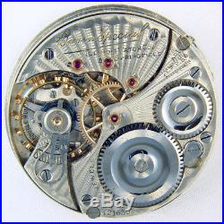 Illinois Bunn Special Rare Hunting Case 16 Size 21 Jewel Pocket Watch Mvt