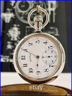 Illinois Pocket Watch 16s 19j in a Swing Out Display Case