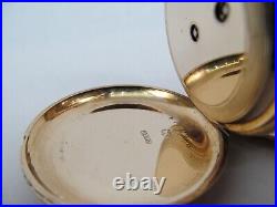 Illinois Springfield Arlington Pocket Watch in C&A Pequingnot Solid Gold Case