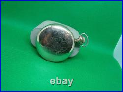 LEVER SET ANTIQUE POCKET WATCH 17j SOUTH BEND 16s GOLD FILLED EAGLE CASE! K8