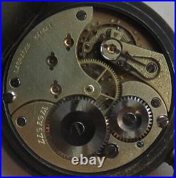 Labrador chronometer pocket watch open face gun case 52 mm. In diameter
