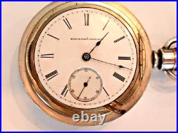 Large, 18SZ-Monster Elgin Pocket Watch-in Swing-Out Case 60.75mm-Runs Great-1907