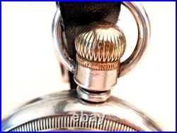 Large, 18SZ-Monster Elgin Pocket Watch-in Swing-Out Case 60.75mm-Runs Great-1907