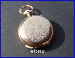 LeCoultre High Grade 30 Jewels solid gold repeater pocket watch