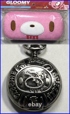 Limited rare item Chax GP Taito time GLOOMY BEAR pocket watch / glasses case set