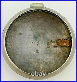 London 1807 Silver Verge Pocket Watch Outer Pair Case Empty Part (K22)