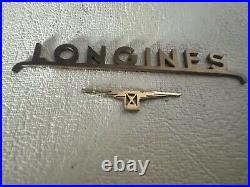 Longines Box Pocket Watch Case Box Ultra Rare Years 1960